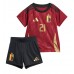 Maillot de foot Belgique Timothy Castagne #21 Domicile vêtements enfant Europe 2024 Manches Courtes (+ pantalon court)